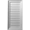 Ekena Millwork Vertical Urethane Gable Vent Louver, Non-Functional, 15"W x 16"H GVVE15X16D - alternate 1